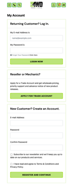 Everything4wd Custom Neto (Maropost) Stores development