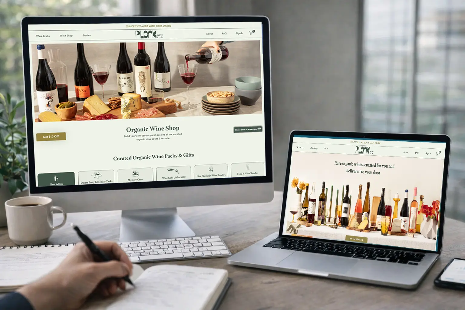 Enterprise eCommerce Platform & Subscription-Driven Growth Partner for Plonk Wine Club