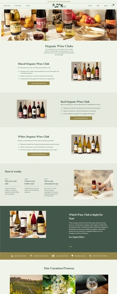 Enterprise eCommerce Platform & Subscription-Driven Growth Partner for Plonk Wine Club