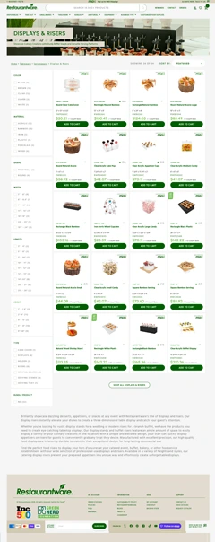 Enterprise eCommerce Transformation & Long-Term Growth Partner for Restaurantware.com